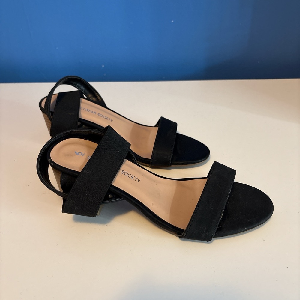 Black heels